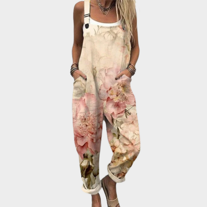 Susan | Comfortable Printed Overalls