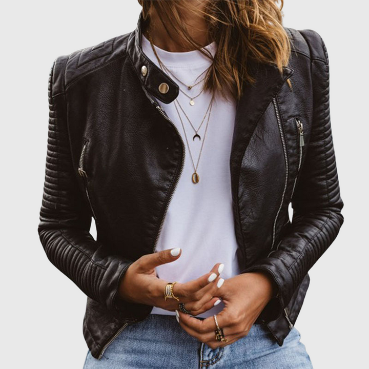 Janet | Timeless Leather Jacket