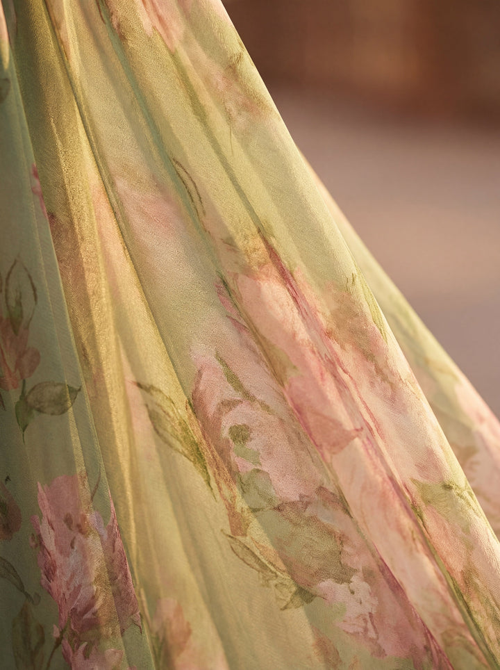Olivia | Chiffon Maxi Dress