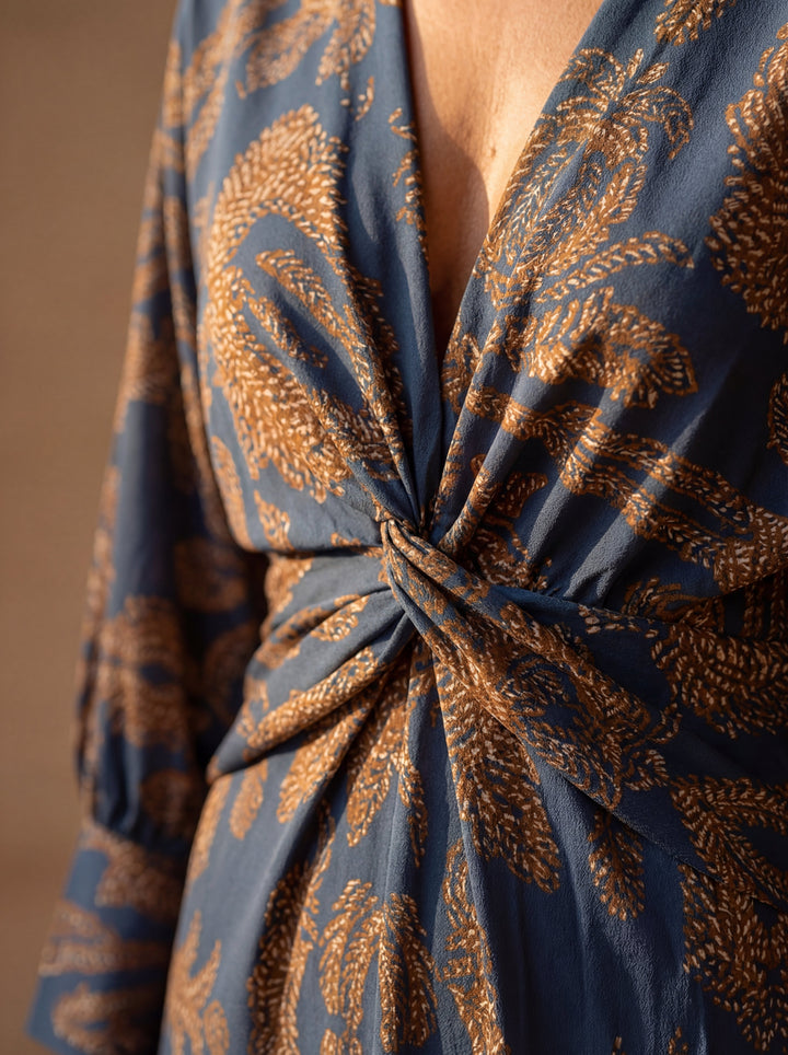 Medina | Long Sleeve Midi Dress