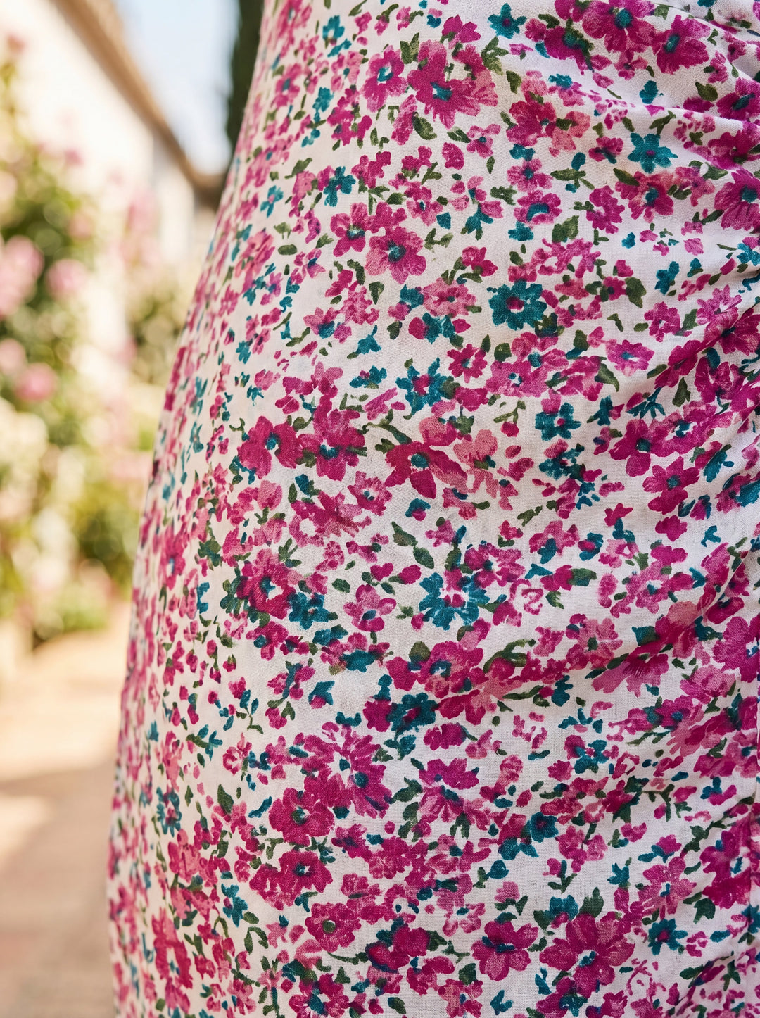 Yvonne | Floral Midi Dress