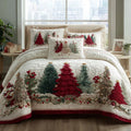 3-Piece Quilted Bedding Set - Winter Wonder