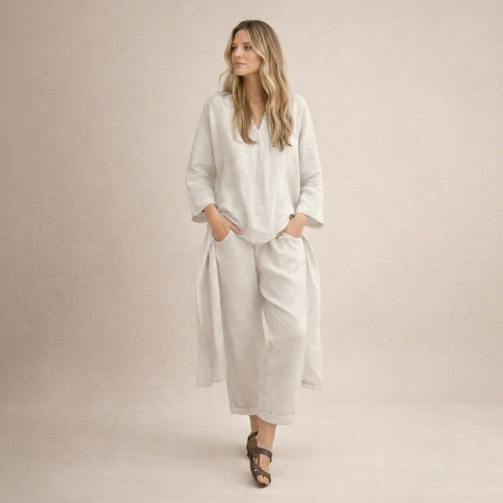 Marianne | Loose Linen Set