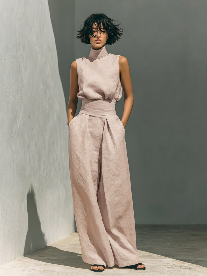 Maria | Minimalist Linen Set