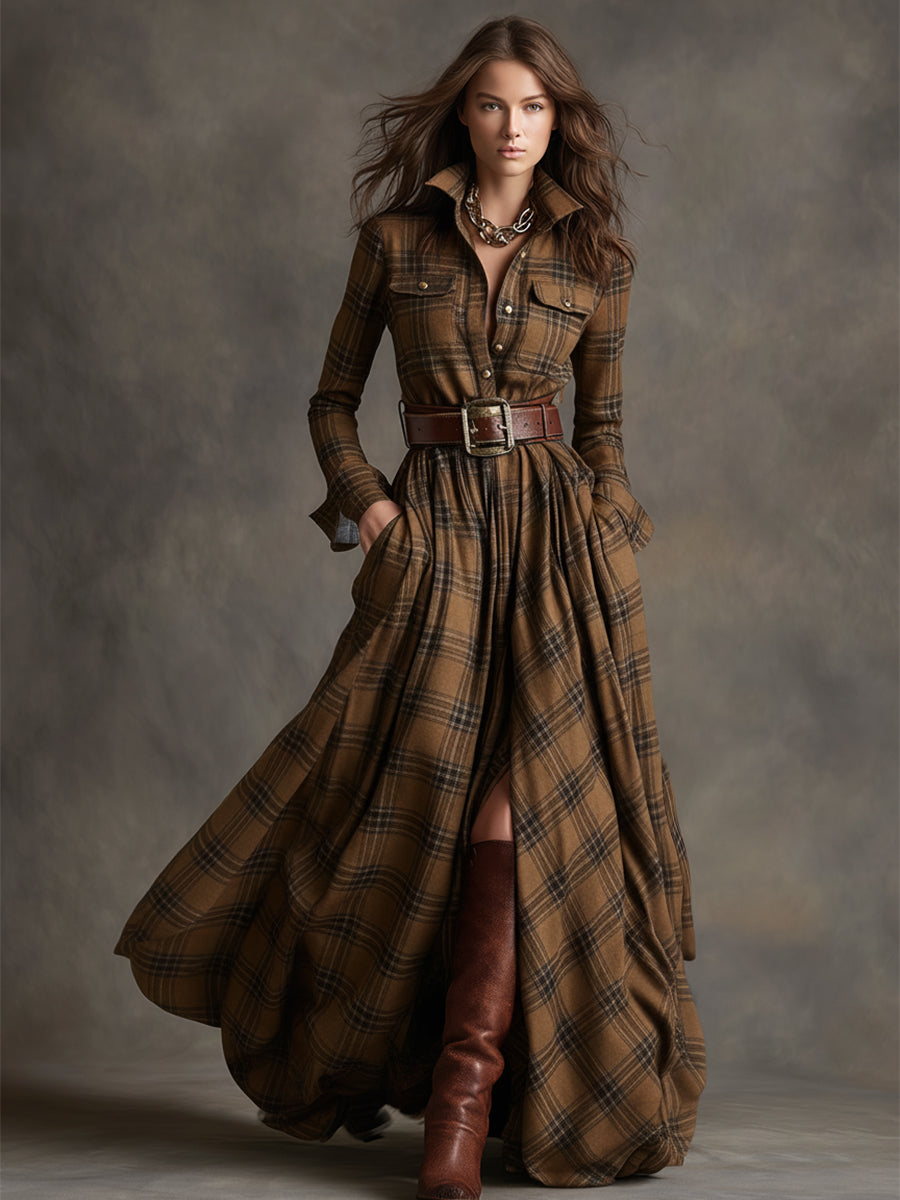 Arlette | Belted Shirt Dress