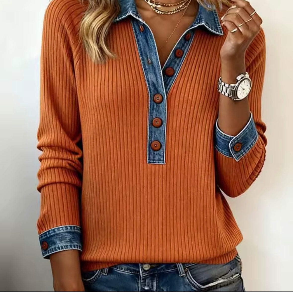 Amélie | Ribbed Knit Top