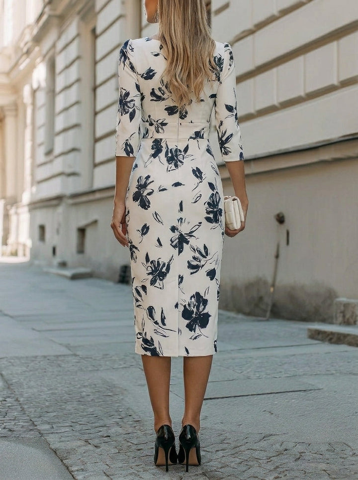 Olivia | Lightweight Flowy Midi Dress