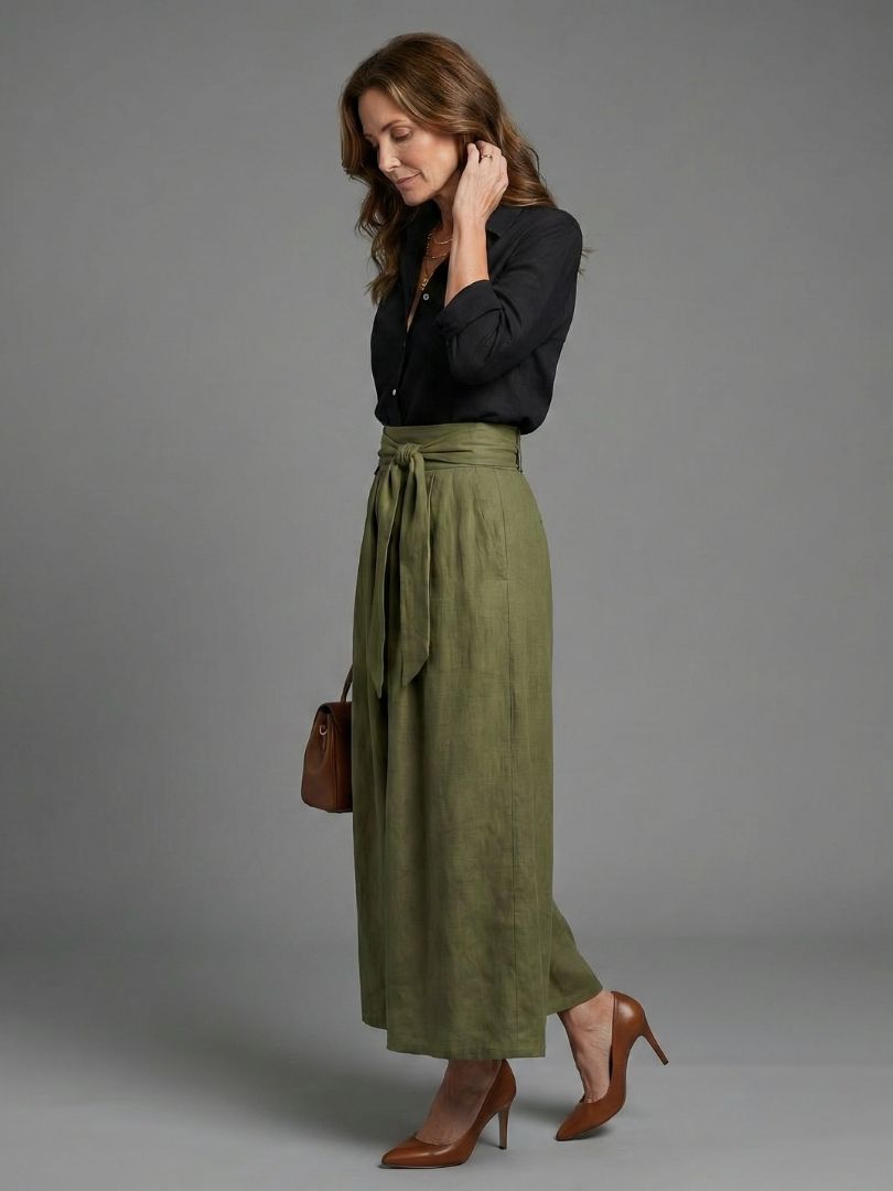 Charlotte | Two-Piece Set with Midi Skirt
