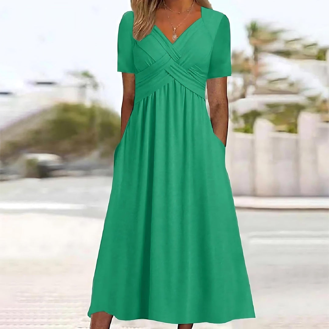 Elisa  | Elegant Midi Dress