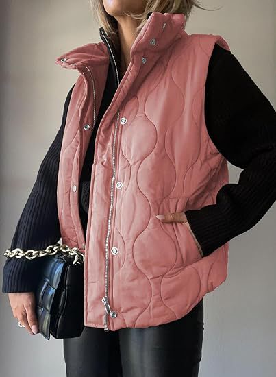 Darcy | Chic Lightweight Button-Up Puffer Vest