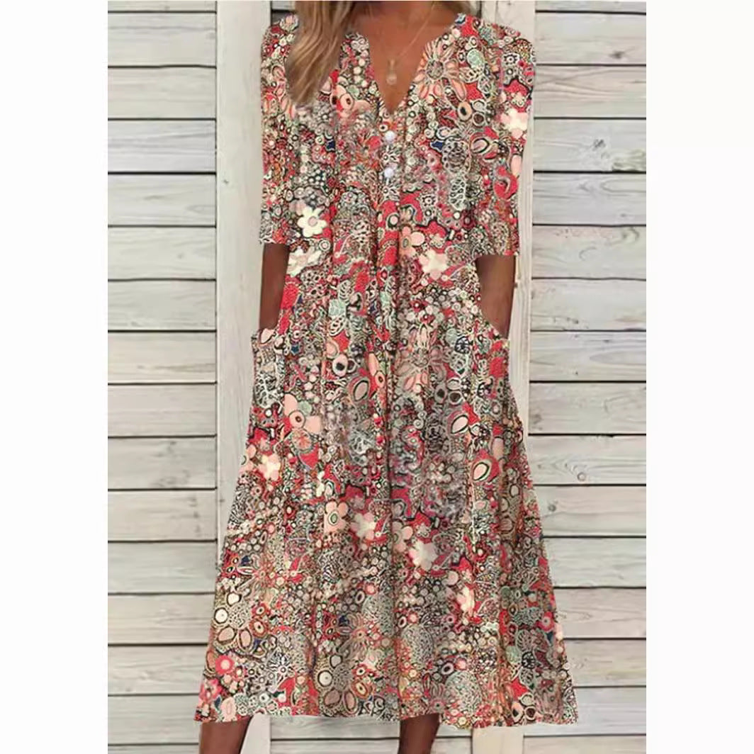 Gaia | Elegant Summer Dress
