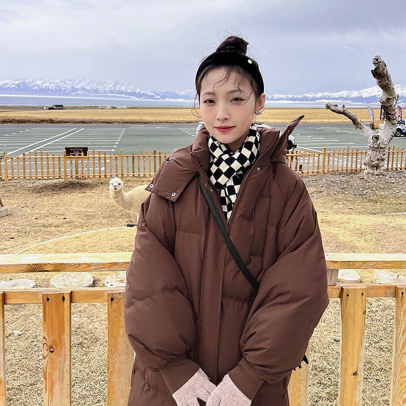 Gigaty | Classic Hooded Long Puffer Coat
