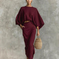 Burgundy red
