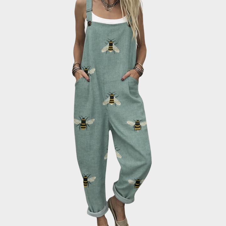 Lori | Comfortable Printed Overalls