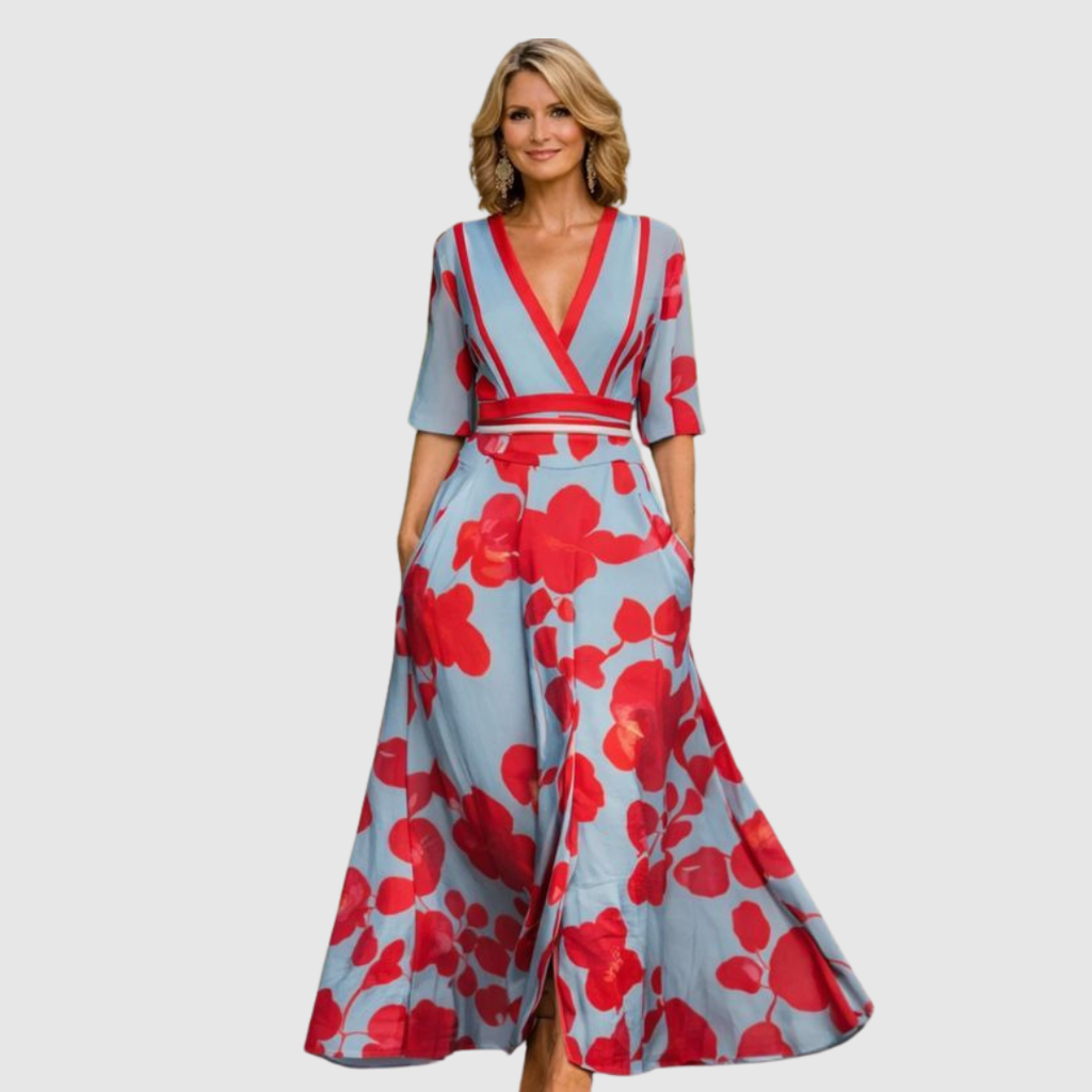 Aimee | Elegant Maxi Summer Dress