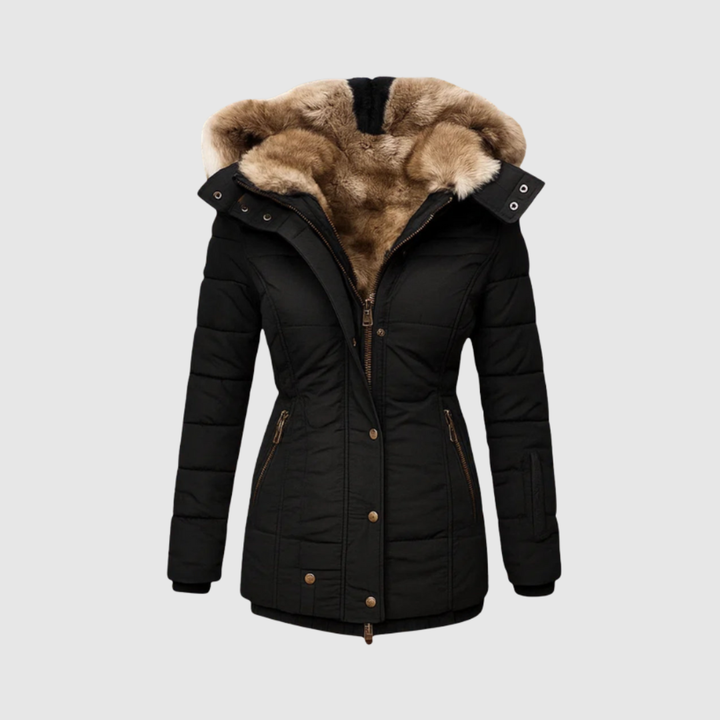 Evelyn | Faux Fur-Lined Winter Coat