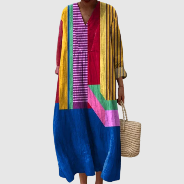 Marissa | Patchwork Dress