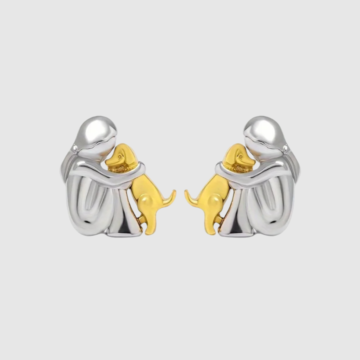 Poppy | Earrings with Dog Icon