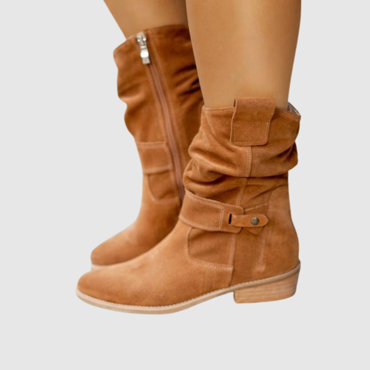 Patricia | Relaxed Suede Ankle Boots