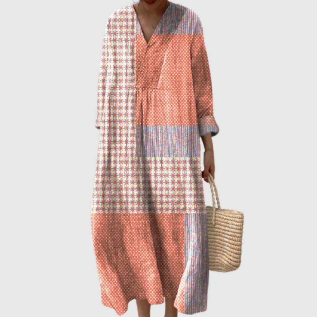 Amara | Patchwork Dress