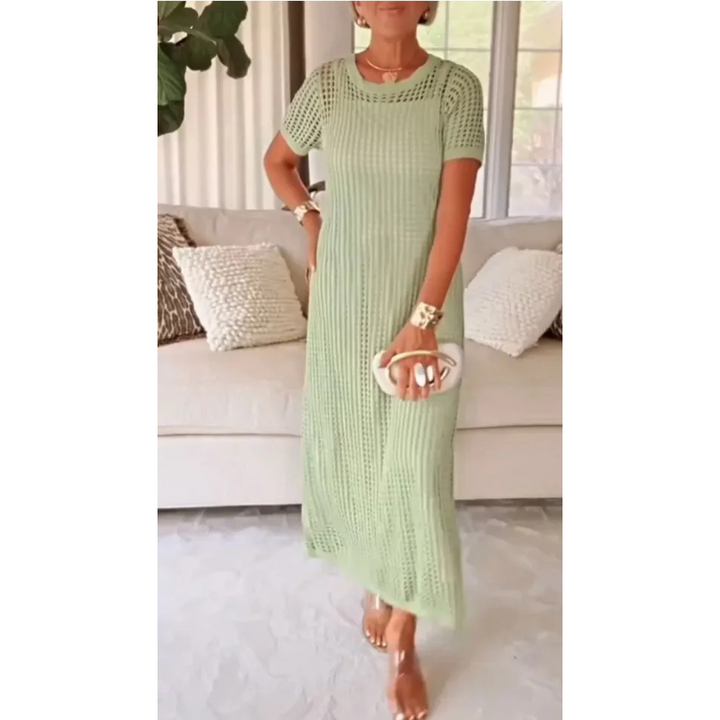 Bianca | Cut-Out Long Maxi Dress + Free Inner Dress