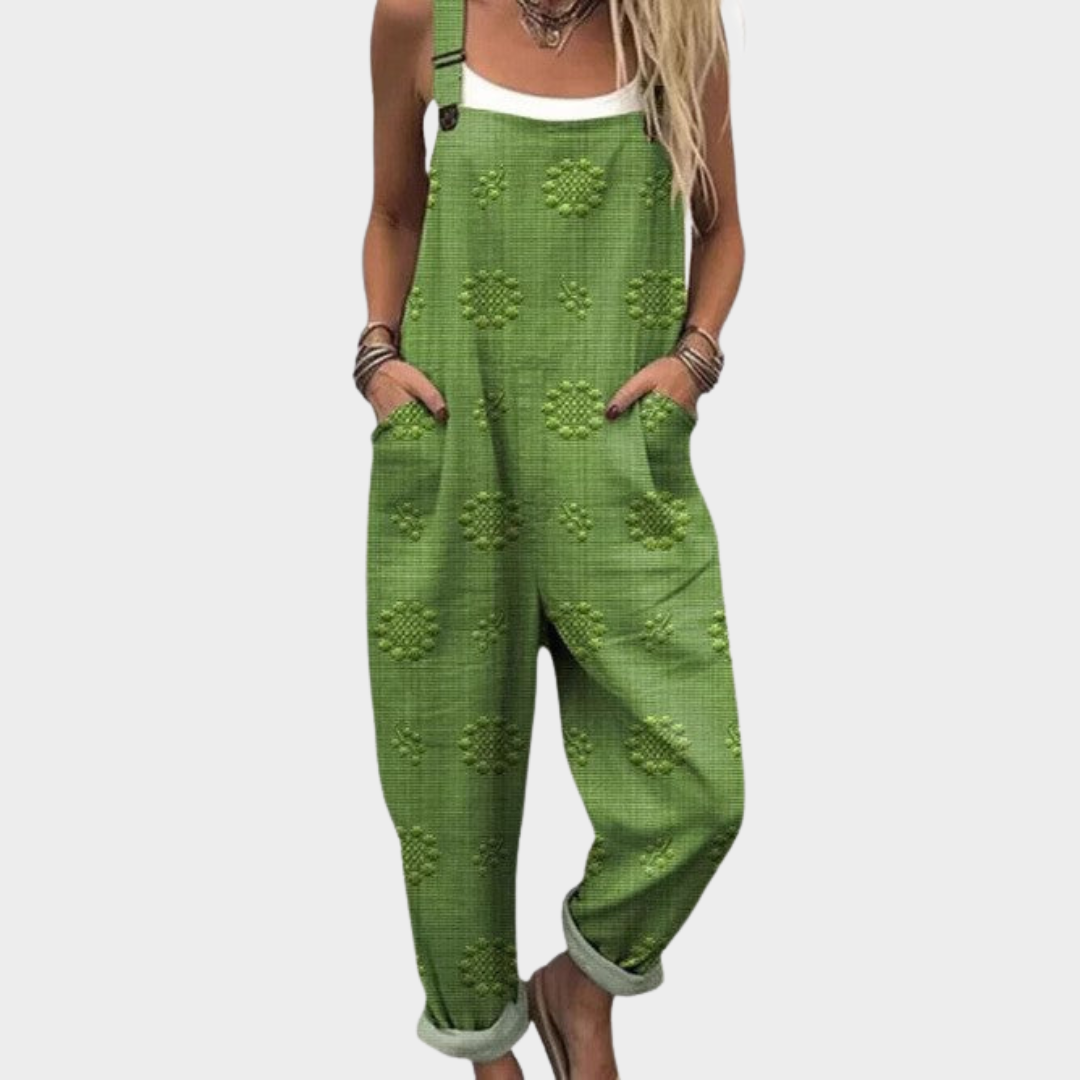 Gina | Comfortable Printed Overalls