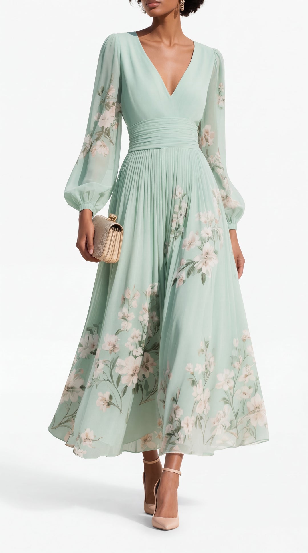 Coral | Elegant Dress