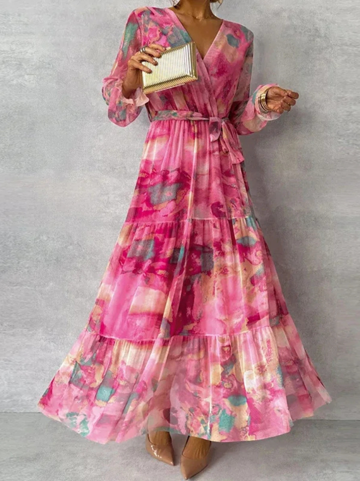 Susan | Elegant Floral Dress