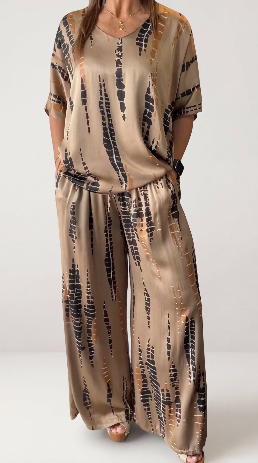 Marie | Printed Two-Piece Set