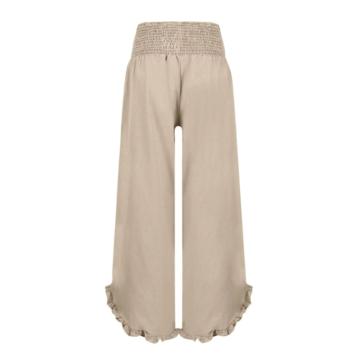 Tavina | Cotton-Linen Ease Trousers