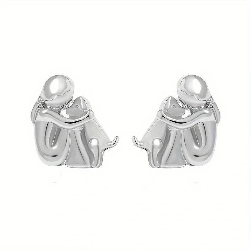 Poppy | Earrings with Dog Icon