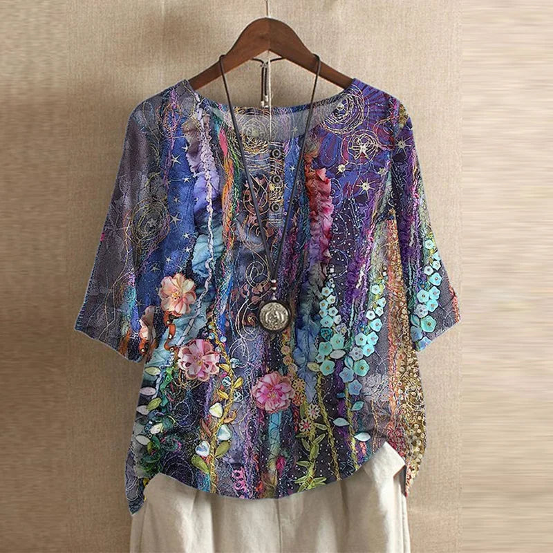 Anya | Retro-Inspired Blouse