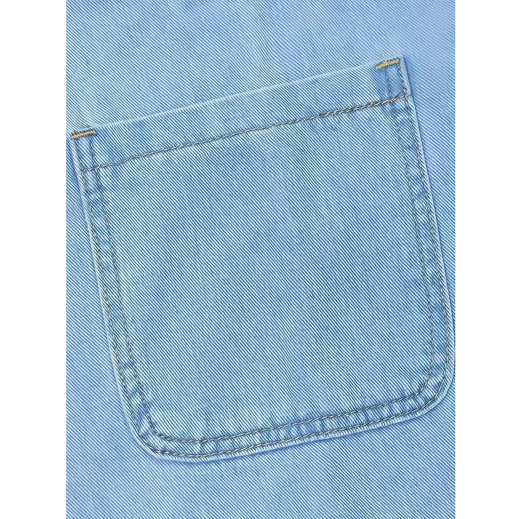 Saylor | Relaxed Denim-Look Dress