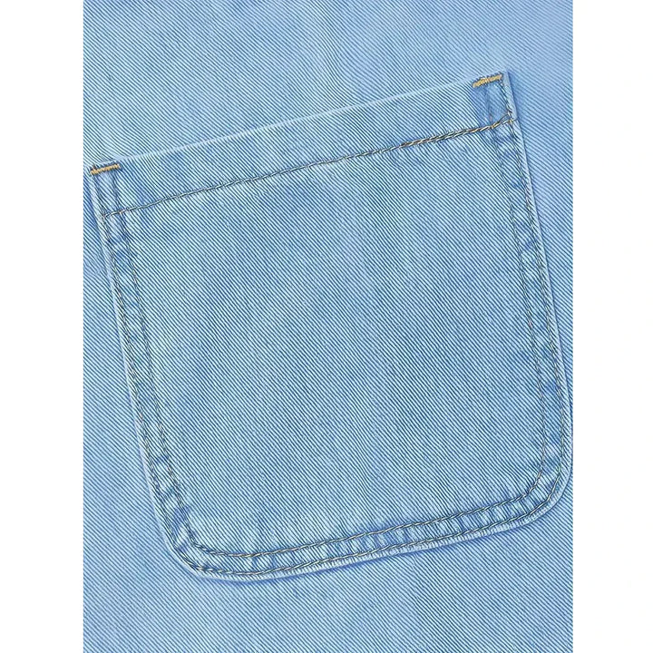 Saylor | Relaxed Denim-Look Dress