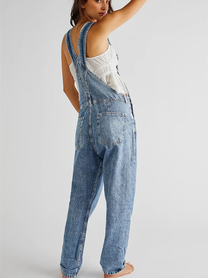Ella | Vintage Wash Bib Overalls