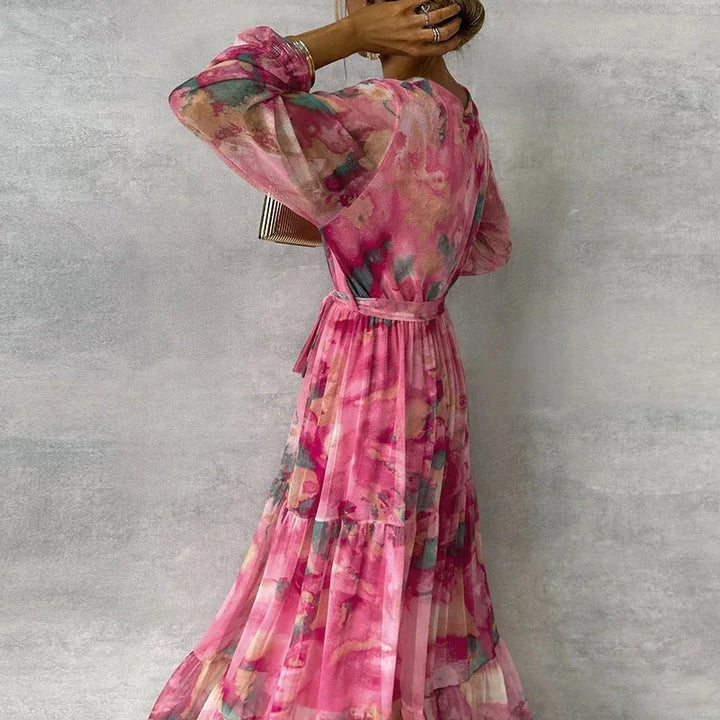 Susan | Elegant Floral Dress