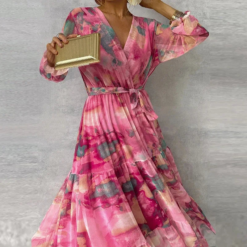 Susan | Elegant Floral Dress
