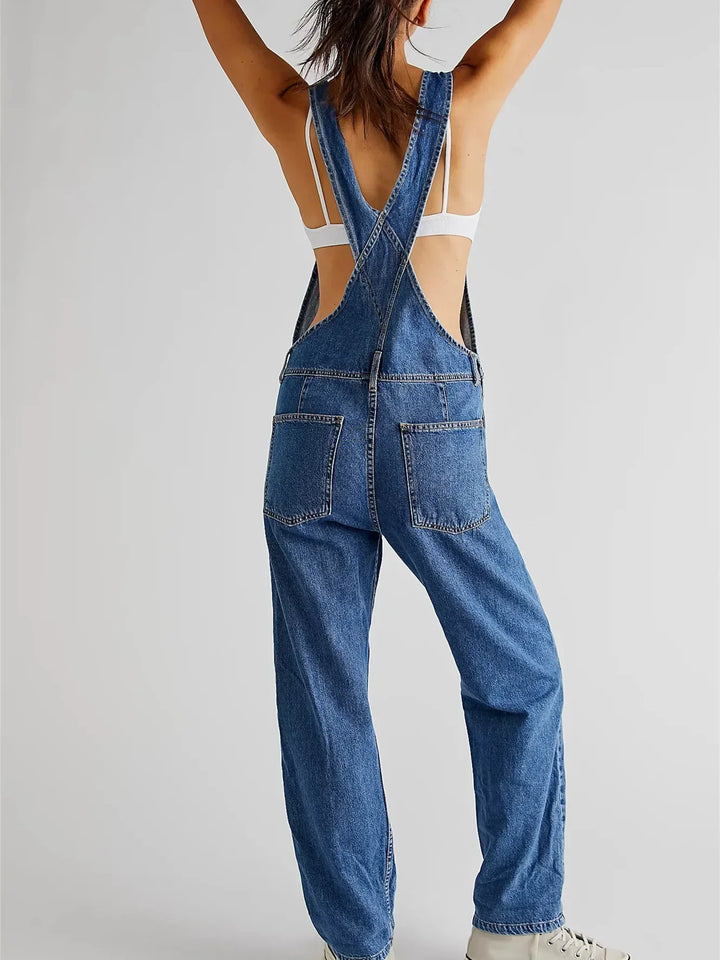 Ella | Vintage Wash Bib Overalls
