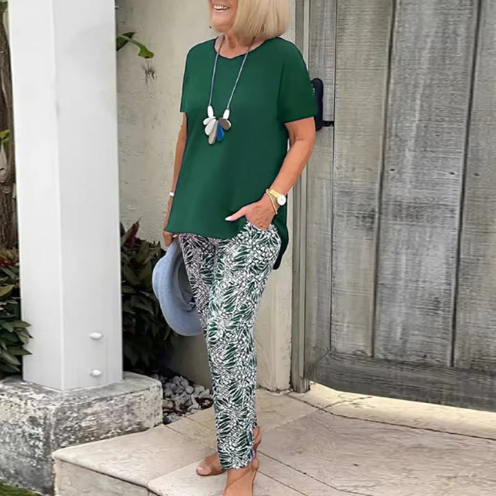 Allegra | Cotton-Blend Two-Piece Set – Effortless Elegance, All-Day Comfort