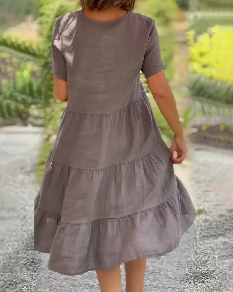Bess | Casual Summer V-neck Dress