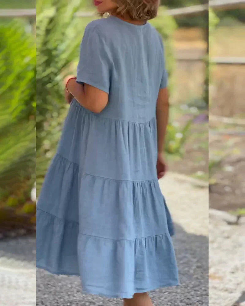 Bess | Casual Summer V-neck Dress