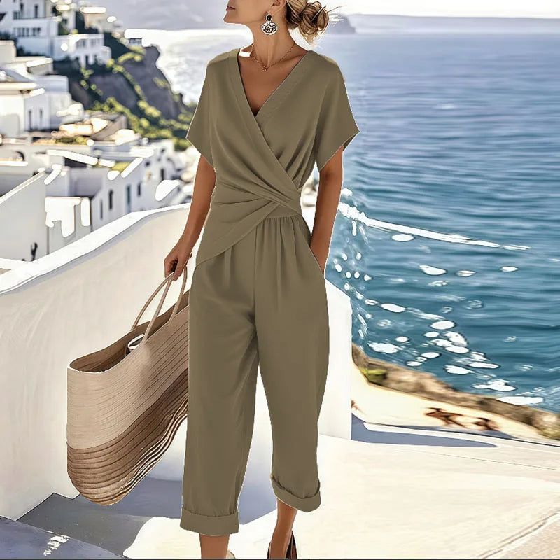 Isolde |  Elegant Two-Piece Summer Set