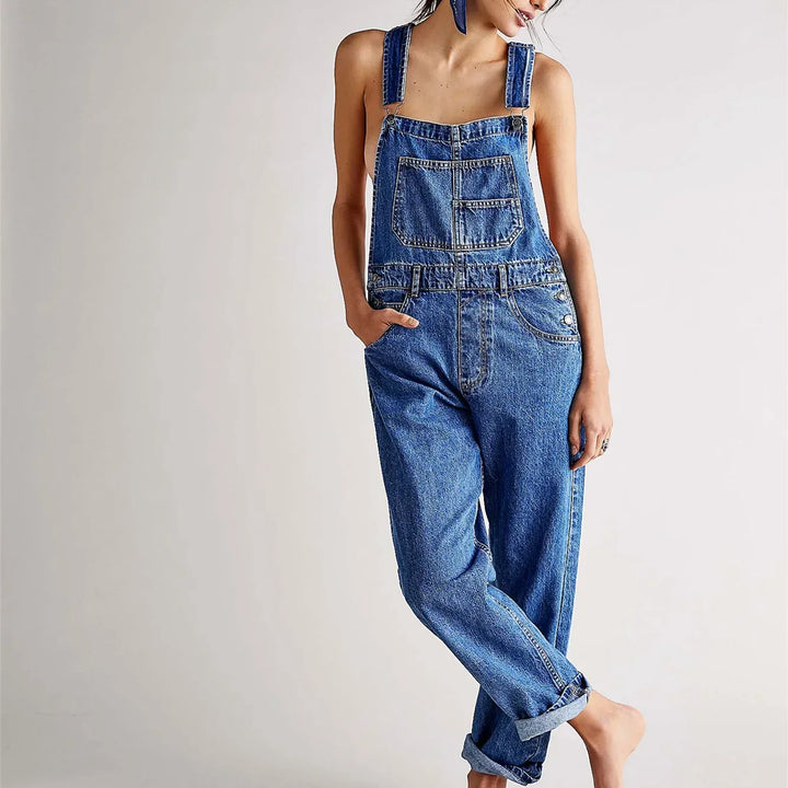 Ella | Vintage Wash Bib Overalls