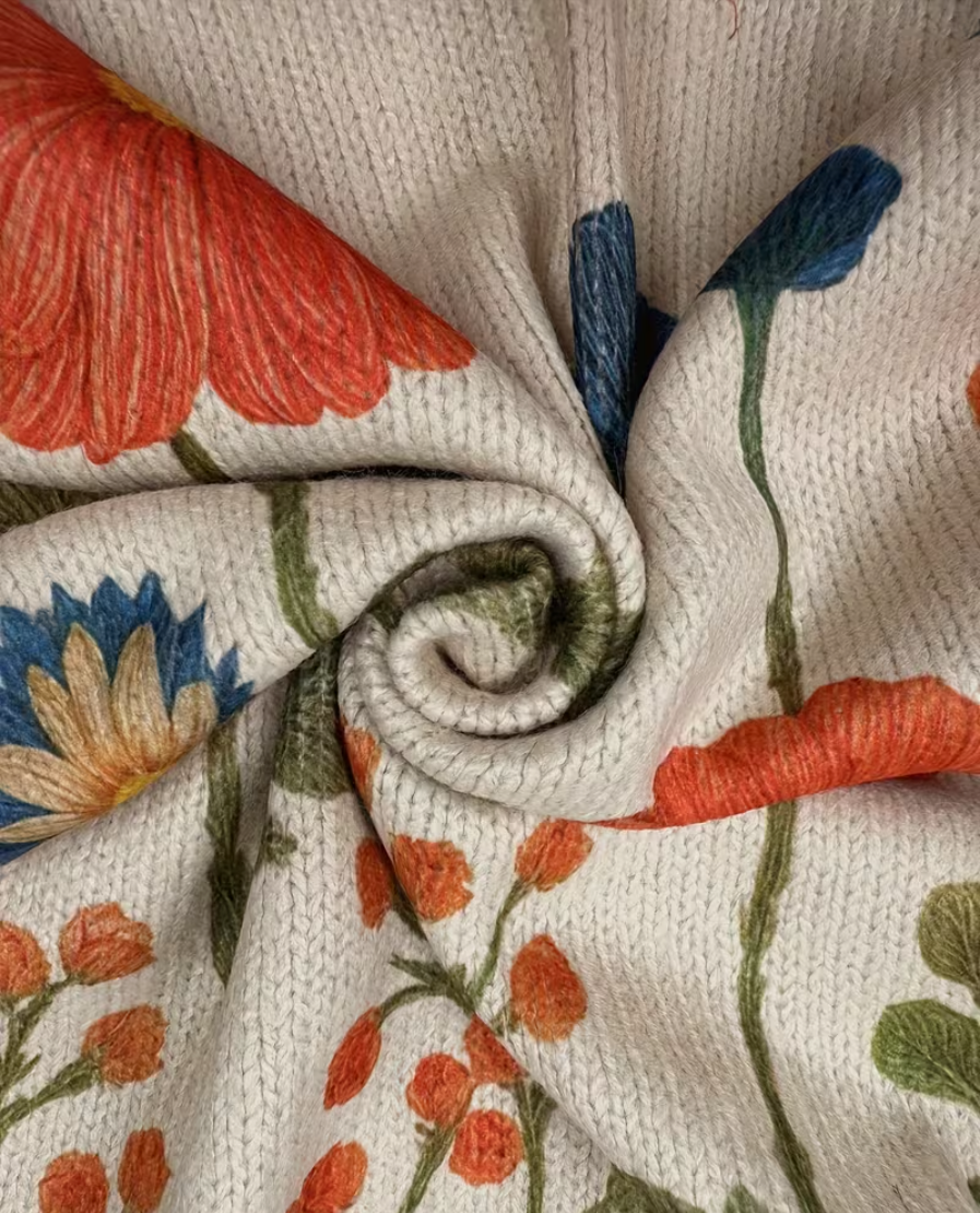 Jessica | Wildflower Meadow Zip Cardigan