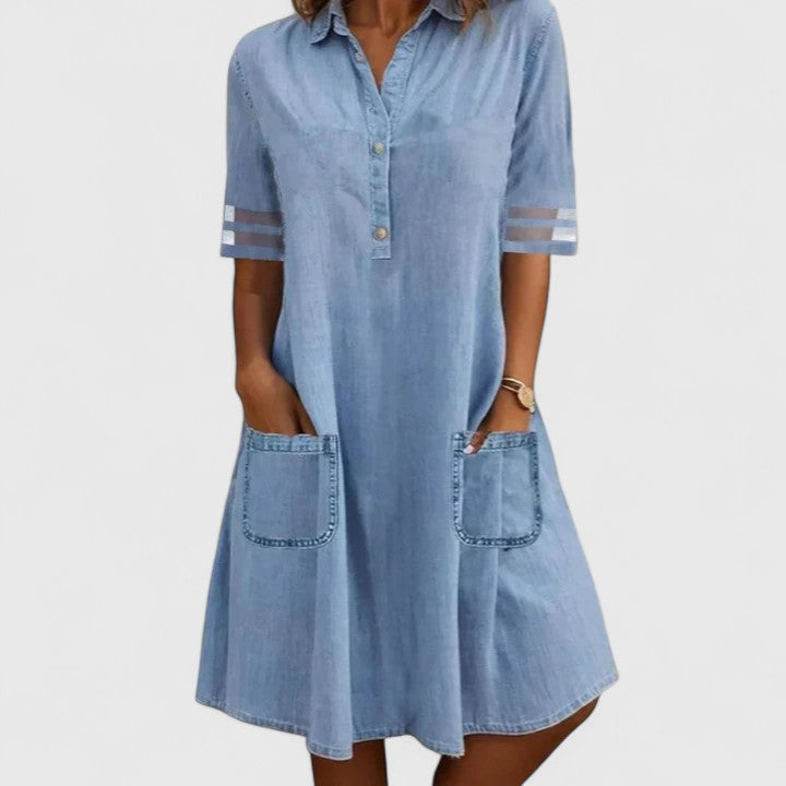 Alice | Everyday Comfort  Denim Dress