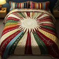 3-Piece Quilted Bedding Set - Forest Animals