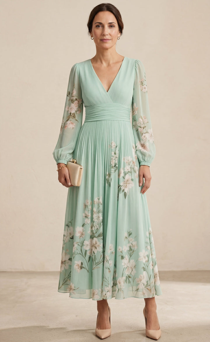 Coral | Elegant Dress