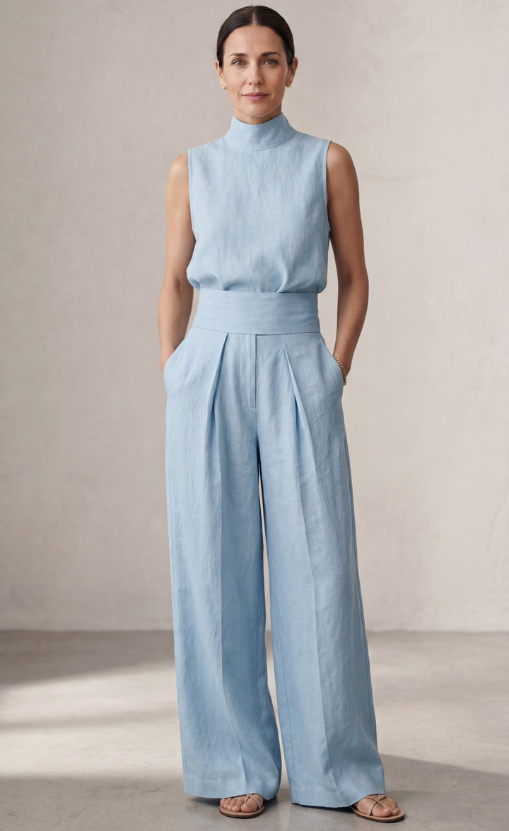 Maria | Minimalist Linen Set