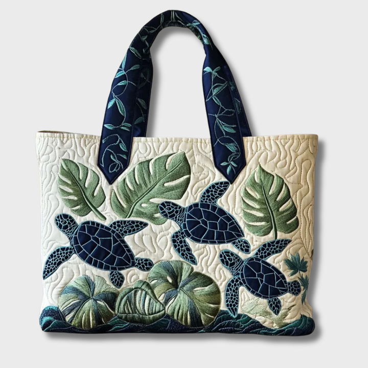 Ophel | Turtle and Leaf Inspired Handmade Bag
