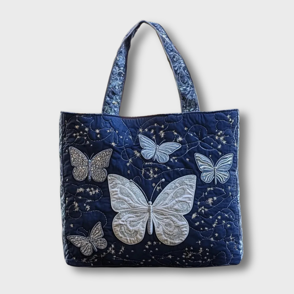 Meagan | Butterfly Print Handmade Bag
